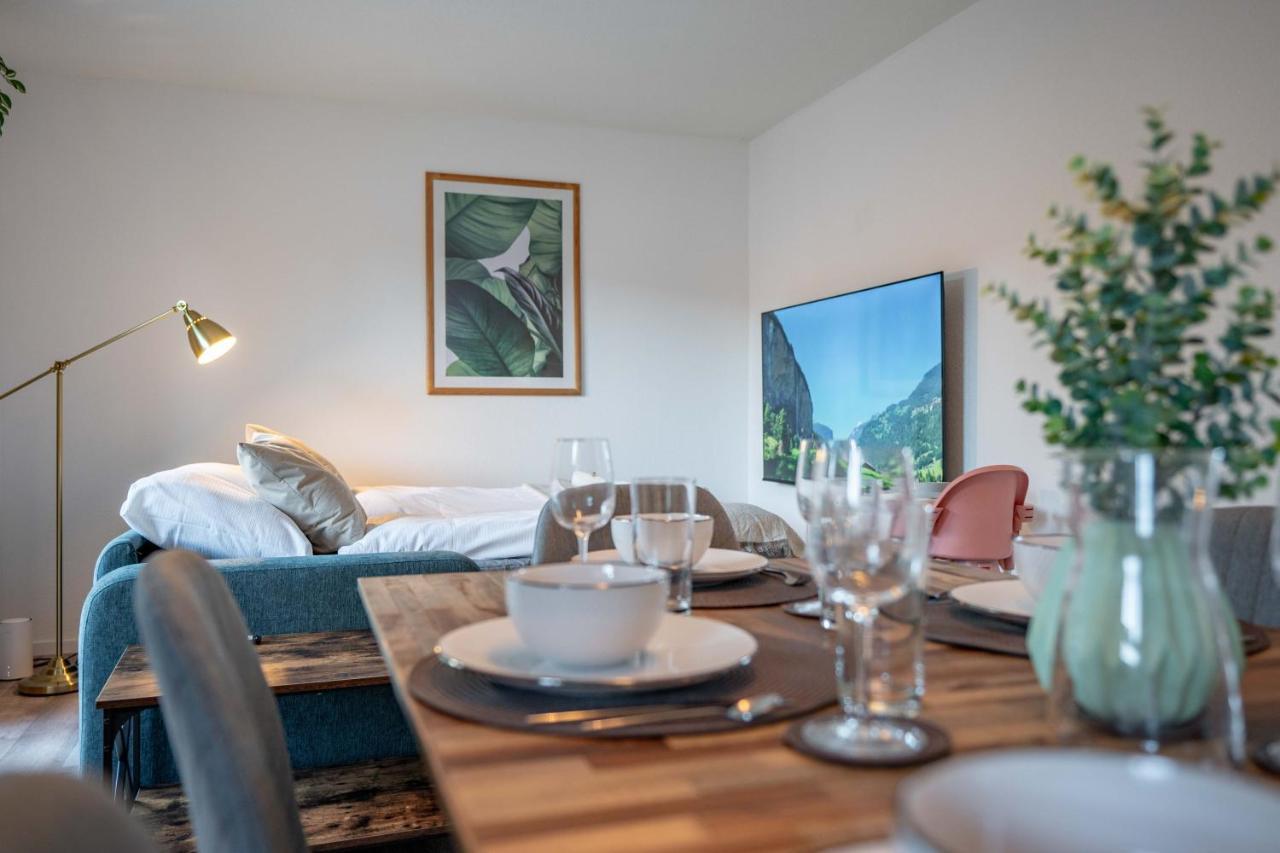 Moderne Wohnung Mit Parkplatz - Top Floor Ostermundigen Buitenkant foto