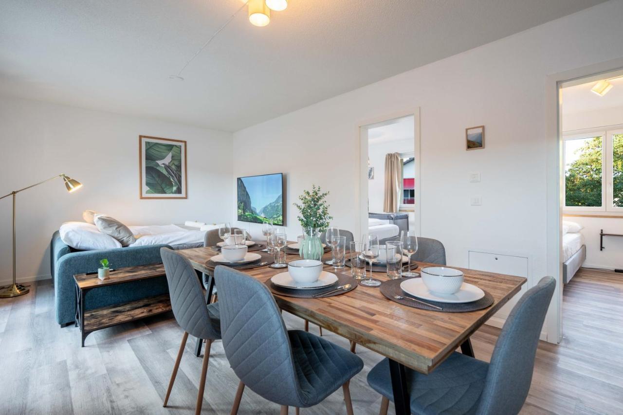 Moderne Wohnung Mit Parkplatz - Top Floor Ostermundigen Buitenkant foto